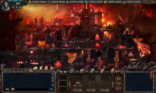 血与火的交融勇士无敌恶魔场景