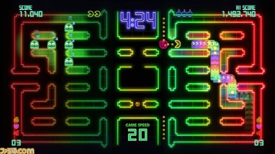 《吃豆人》30周年纪念新作视频公布