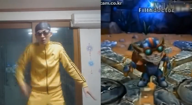 韩国男主播模仿LOL英雄跳舞 看了好想打他!