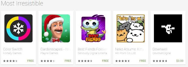 谷歌评北美区2016年度最佳游戏：《皇室战争》当选