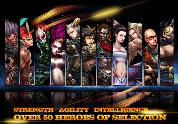 手游情报站:神话MOBA《权力的命运》启动限