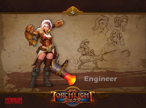 多重定位 《火炬之光》移动版百变工程师曝光