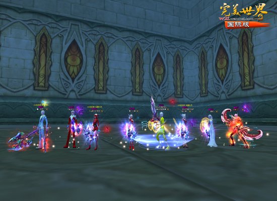 完美国际PK服玩家求激情自发组队开战