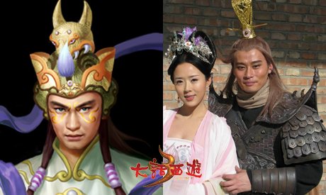 《大话西游3》角色造型对碰新西游记