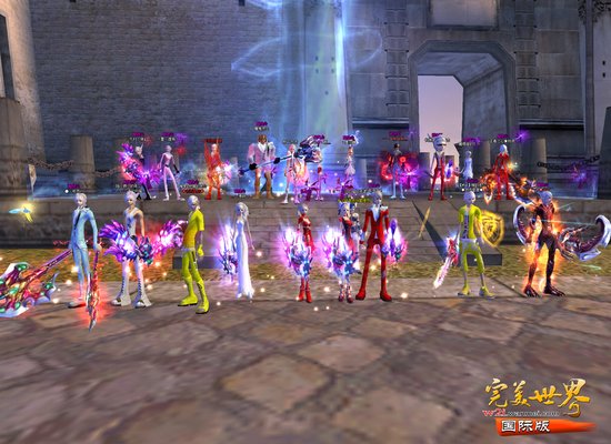 完美国际PK服玩家求激情自发组队开战