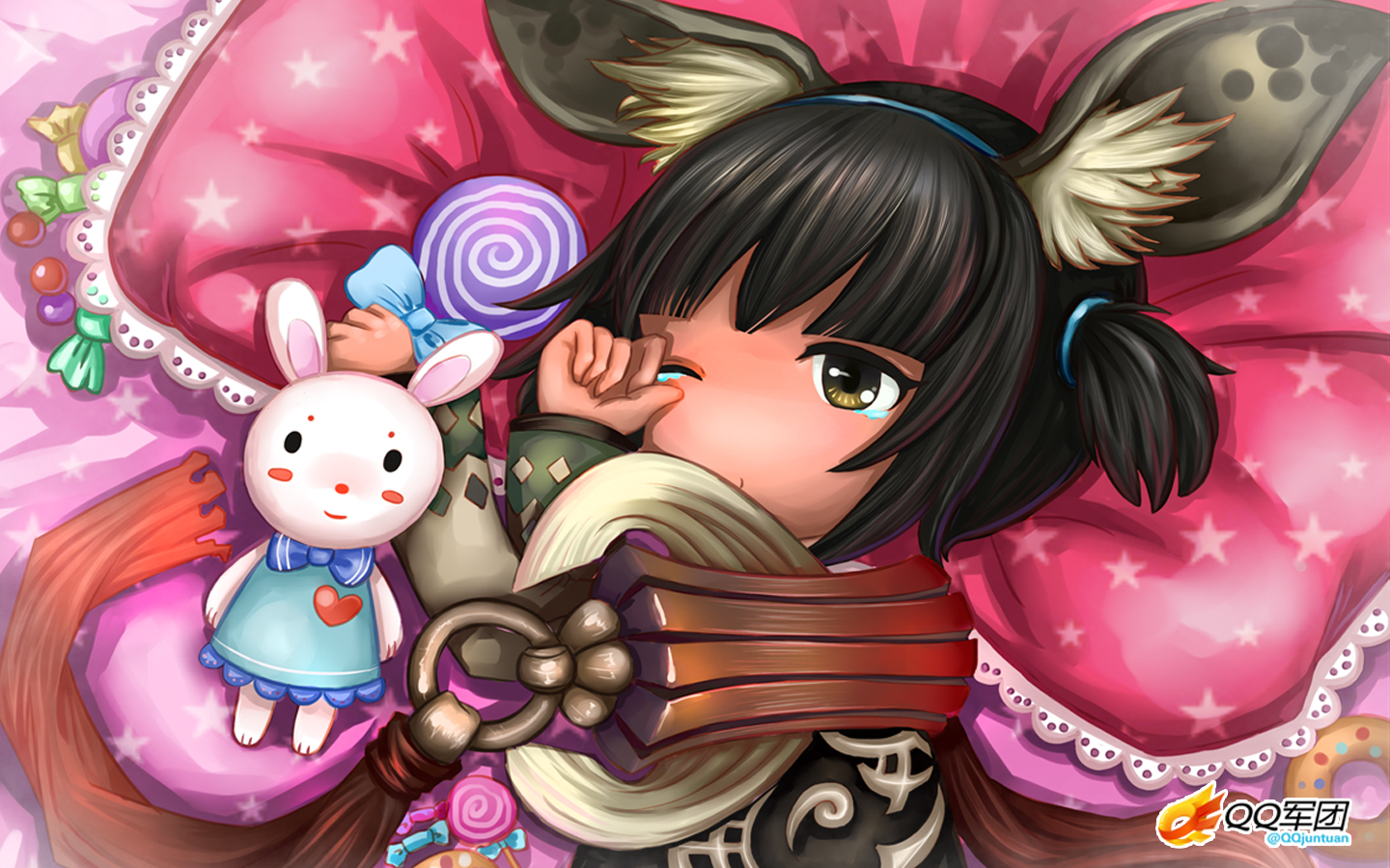 这才是萌萝莉 身着花仙子时装的灵族少女_《剑灵》专题站_17173.com中国游戏第一门户站