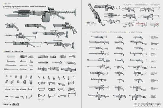 《辐射4》全新原画末日危机 丰富定制嗨翻战场