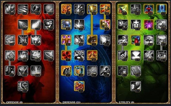 东方网-东方游戏-S3各位置英雄 最新天赋加点