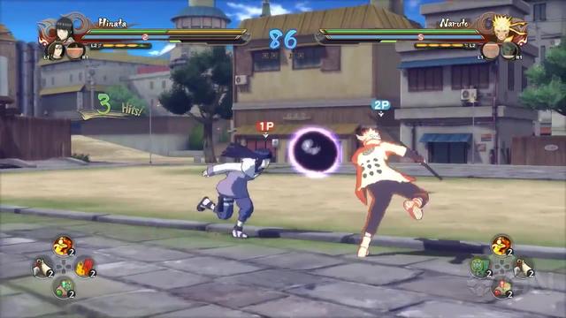 《火影忍者:究极忍者风暴4》鸣人打媳妇还揍小