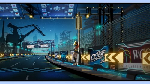 《QQ飞车》代言人小橘子全新亮相