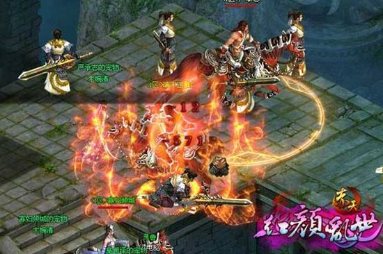 暴打师兄弟 《赤天》同门对抗玩法揭秘