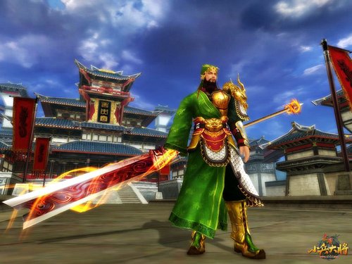 玩《赤壁》与三国名将pk十八般武器