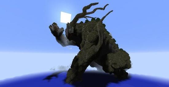 100%还原!我的世界玩家重塑《旺达与巨像》_游戏_腾讯网