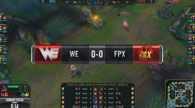 LPL综述:宿命对决EDG轻取OMG FPX不敌WE