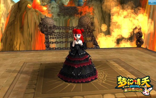 Q版变身回合网游《梦幻情天》时装系统