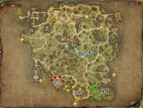 《斗战神》试练活动最新取经人位置图鉴