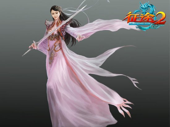 烟花三月 《征途2》绝色<em>美女</em>盼归人_游戏_腾讯