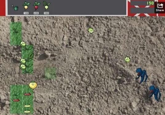 植物大战僵尸早期的原型设计