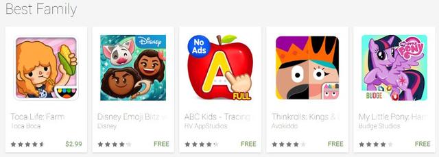 谷歌评北美区2016年度最佳游戏：《皇室战争》当选