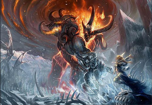 玩家YY魔兽最后一个副本:追杀重伤萨格拉斯