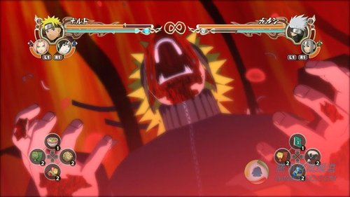 《火影忍者 究极忍者风暴2》魄力激斗