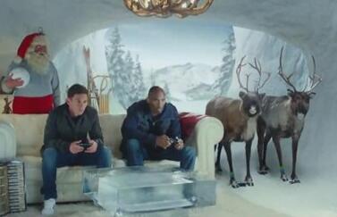 《FIFA 16》圣诞节巨星广告:梅西、科比大战驯