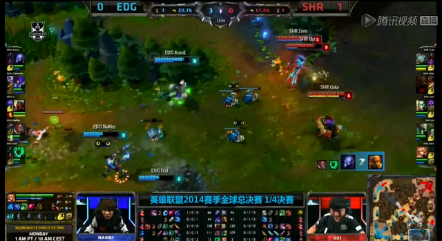 LOLS4总决赛8强赛第3场第2局 皇族老鼠Carry