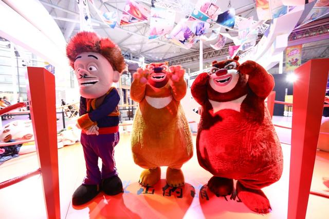 熊大熊二惊喜助力TGC2017 《熊出没5》大电