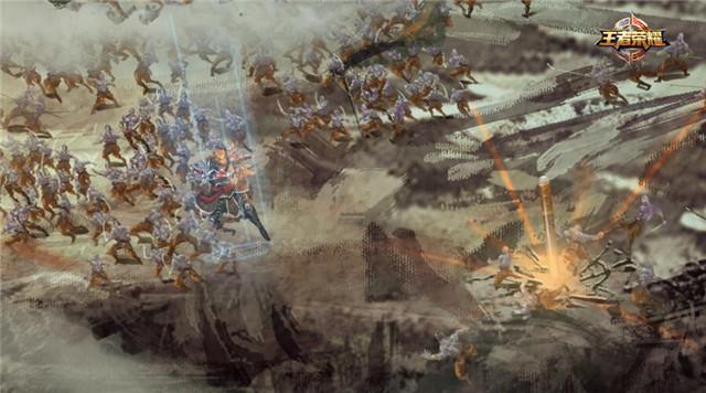 大神玩家绘制巨幅画卷 示爱《王者荣耀》长城守卫军