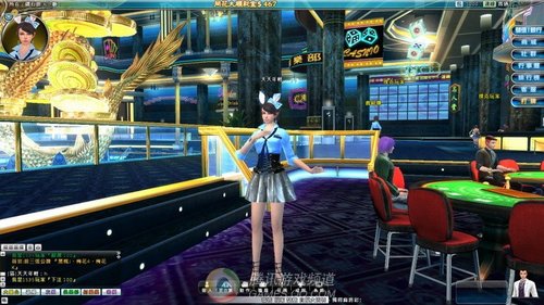3D立體棋牌網遊《鉆石俱樂部》截圖首曝