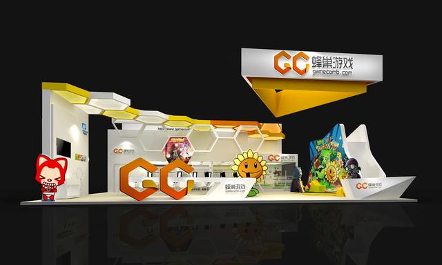 蜂巢游戏2014Chinajoy展台设计曝光