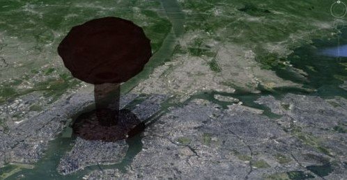 核爆模拟游戏登录谷歌地图 体验核战恐怖