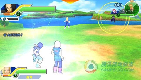 PSP《龙珠 组队对战》沙鲁游戏再现