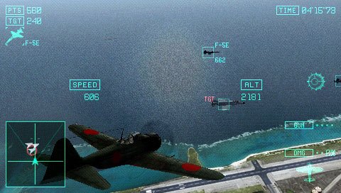 PSP《皇牌空战X2 联合攻击》最新截图