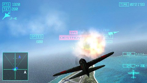 PSP《皇牌空战X2 联合攻击》最新截图