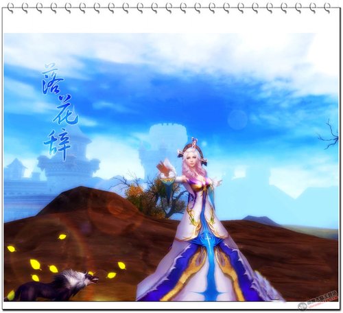 神魔玩家美图鉴赏《落花辞》图集