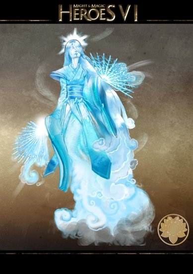 《英雄无敌6》新生物<em>雪女</em>故事_游戏_腾讯网