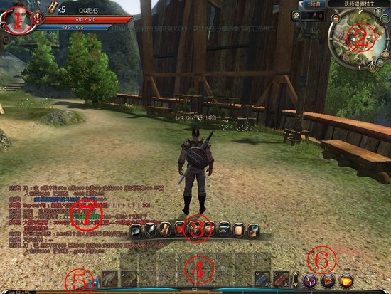 第九大陆C9:游戏界面