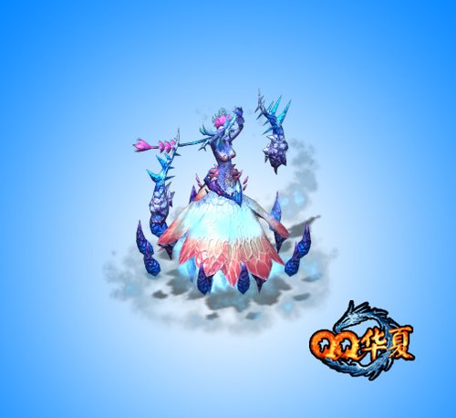 魔化鲛衣公主《QQ华夏》全新BOSS曝光