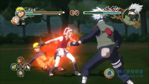 《火影忍者 究极忍者风暴2》魄力激斗