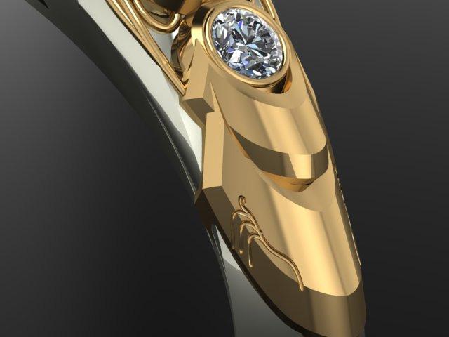 LOL设计师用英雄设计戒指:白金黄金组成 售75