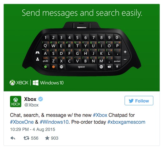 Xbox Oneֱ ΢ƳQWERTY