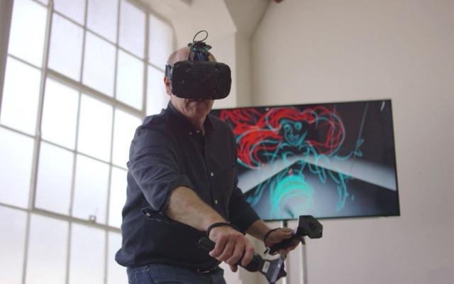 迪士尼传奇画师用虚拟现实绘画:像在跳舞一样