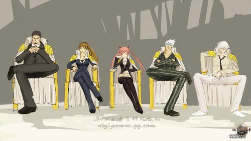 地下城与勇士两周年原创主题壁