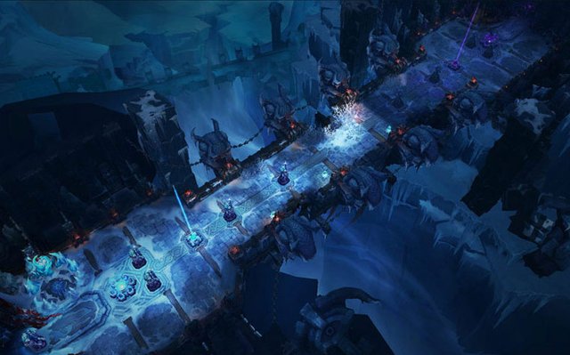 MOBA网游命运之神新图曝光酷似LOL试炼之地_游戏_腾讯网