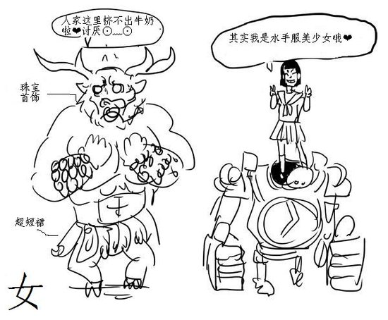 lol恶搞英雄_lol恶搞英雄画法