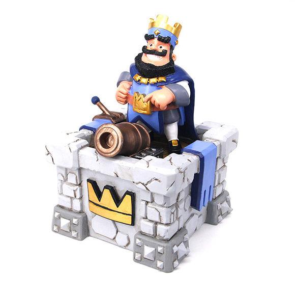 网友自制:皇室战争公主塔&国王塔手办