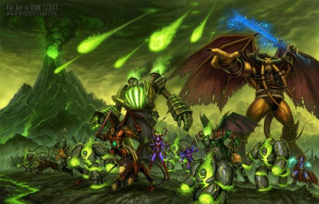 魔兽7.0:教你变身恐惧魔王 加入燃烧军团引起混乱