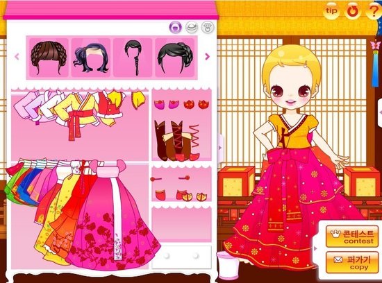 麻球<em>Flash</em>换装<em>小游戏</em>时尚<em>美眉</em>最爱_游戏_腾讯