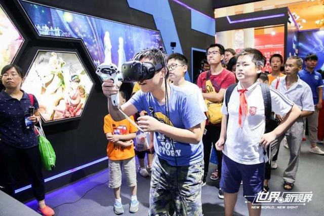 VR体验无所不能 境宇文化亮相2018上海科博